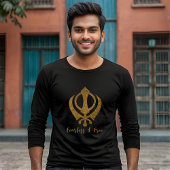 Sikh Khanda "Onbevreesd & Vrij" T-shirt