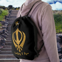 Sikh Khanda "Onbevreesd & Vrij"