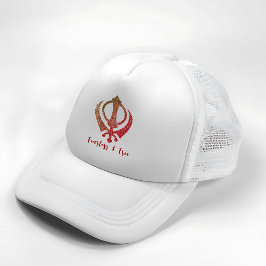 Sikh Khanda "Onbevreesd & Vrij" Trucker Pet