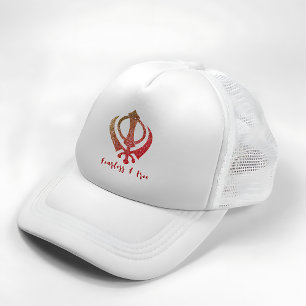 Sikh Khanda "Onbevreesd & Vrij" Trucker Pet