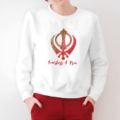 Sikh Khanda "Onbevreesd & Vrij" Trui