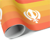 Sikh Khanda Symbol Gift Wrapping Paper Cadeaupapier (Rol Hoek)