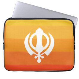 Sikh Khanda Symboolhoes Laptop Sleeve