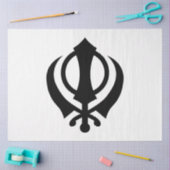 Sikh Khanda Tissuepapier (Craft)