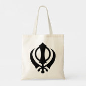 Sikh Khanda Tote Bag (Achterkant)