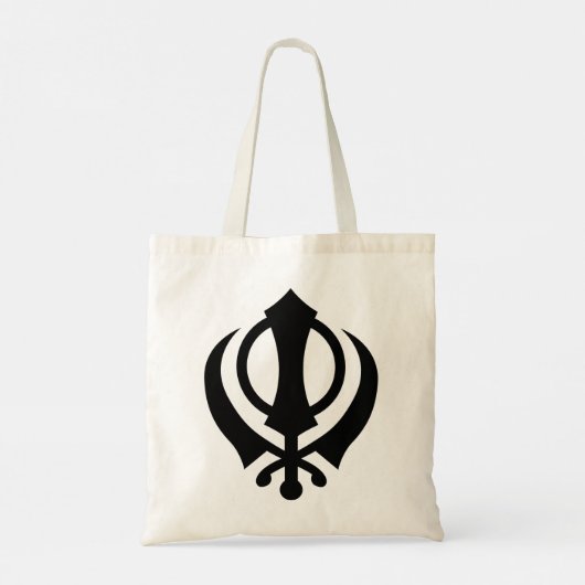 Sikh Khanda Tote Bag (Achterkant)
