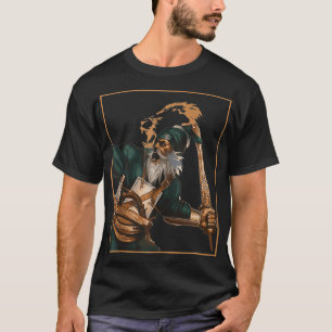Sikh Martyr Baba Deep Singh Shahid Khanda Lion Tan T-shirt