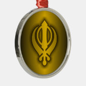sikh metalen ornament (Rechts)