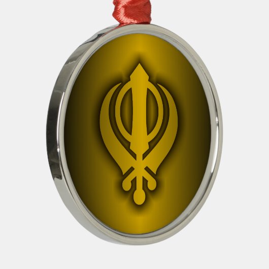 sikh metalen ornament (Rechts)