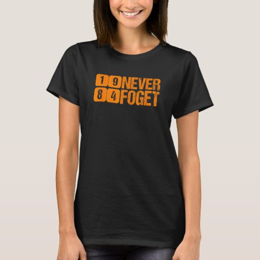 Sikh Pride Never Forget 1984 Singh Punjabi 1 T-shirt (Voorkant)