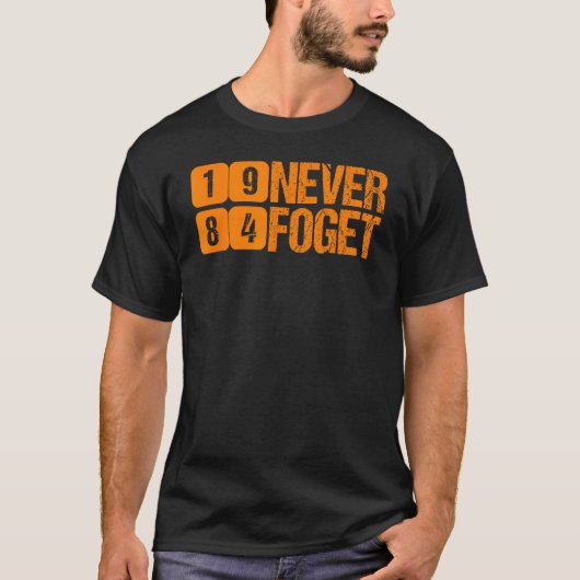 Sikh Pride Never Forget 1984 Singh Punjabi 1 T-shirt (Voorkant)