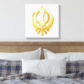Sikh Symbol Canvas Art (Insitu (Slaapkamer))