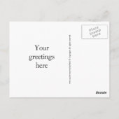 Sikh-symbool Briefkaart (Achterkant)