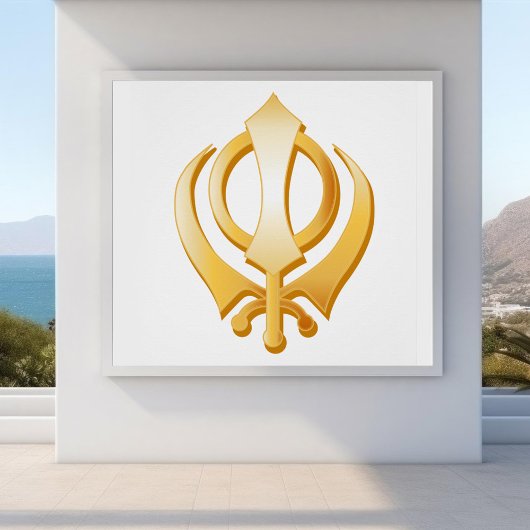 Sikh-symbool Perfect Poster