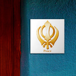 Sikh-symbool Tegeltje