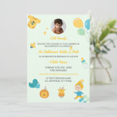 Sikh Verjaardag Uitnodiging Kaart, Sukhmani Sahib  (Staand voorkant)