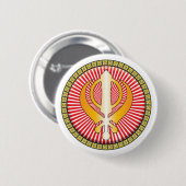 Sikhisme Pictogram Ronde Button 5,7 Cm (Voorkant /achterkant)