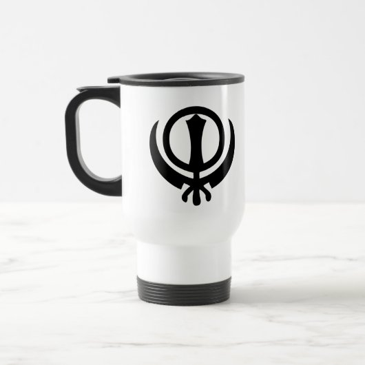 Sikhisme Symbool Reisbeker (Links)