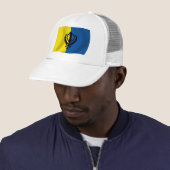 Sikhisme Vlag Hoed Trucker Pet (In situ)