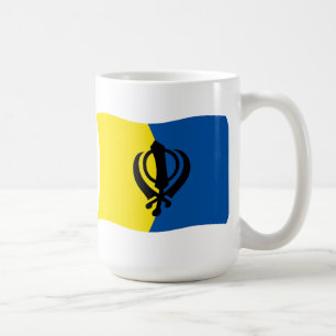 Sikhisme Vlag Mokka Koffiemok