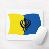 Sikhisme Vlag Muismat (Met muis)