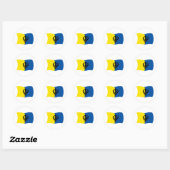 Sikhisme Vlag Sticker (Vel)