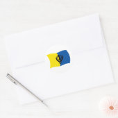 Sikhisme Vlag Sticker (Envelop)