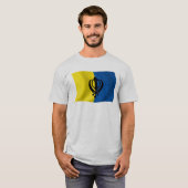 Sikhisme Vlag T-Shirt (Voorkant volledig)