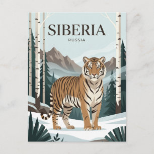 Sikhote-Alin Biosfeerreservaat Rusland Briefkaart