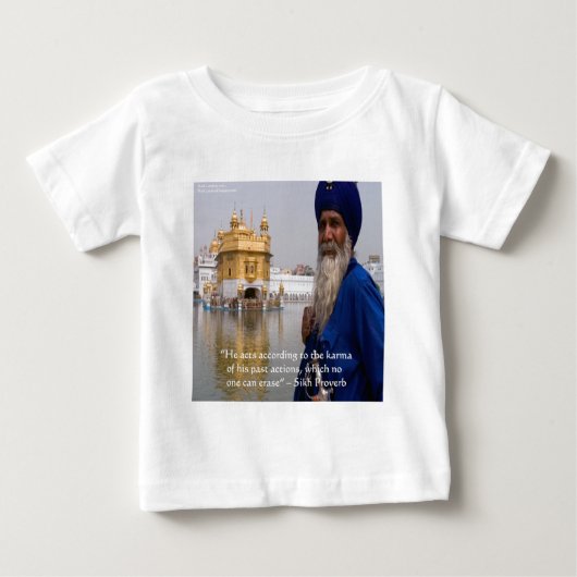 Sikhse Acties/Karma Spreekwoord (Voorkant)