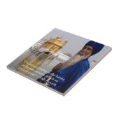 Sikhse acties/Karma Spreekwoord Tegeltje (Zijkant)
