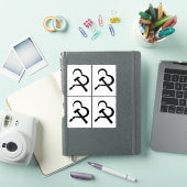 Sikkel En Hamer, Hart, Liefde, Communisme Sticker (iPad Cover)