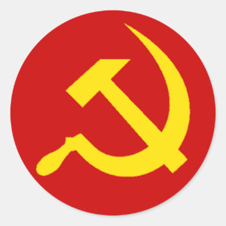 Sikkel en hamer Sticker