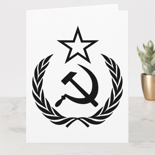 Sikkel en Hamer, USSR, CCCP, Communisme Kaart (Kleine Plant)
