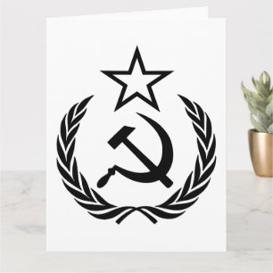 Sikkel en Hamer, USSR, CCCP, Communisme Kaart