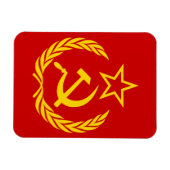 Sikkel en hamer, USSR, CCCP, Communisme Magneet (Horizontaal)