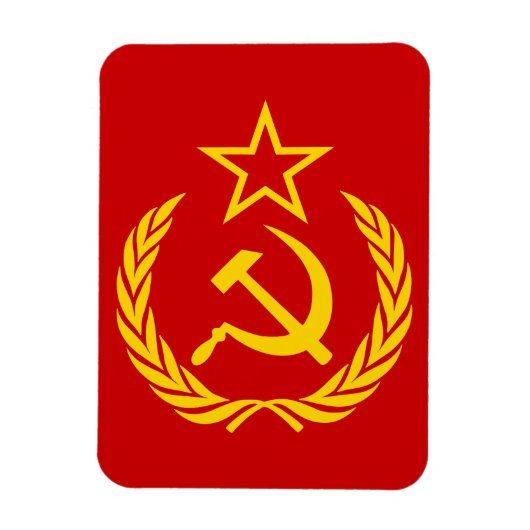 Sikkel en hamer, USSR, CCCP, Communisme Magneet (Verticaal)