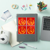 Sikkel en hamer, USSR, CCCP, Communisme Sticker (iPad Cover)