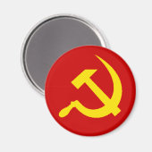 Sikkel- en hamermagneet magneet (Voorkant / Achterkant)