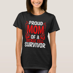 Sikkelcel Bewustzijn Beweging Lint Mama van een Su T-shirt