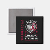 Sikkelcel Bewustzijn Shirt Dochter Support Group Magneet (Voorkant / Achterkant)