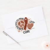 Sikkelcelanemie PLC Ronde Sticker (Envelop)