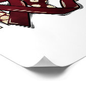 Sikkelcelanemie SCD Awareness Month Ribbon Hope Poster (Hoek)