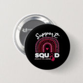 Sikkelcelanemie steungroep Bourgogne lint Ronde Button 5,7 Cm (Voorkant /achterkant)
