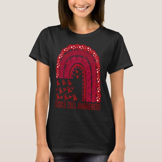 Sikkelcelanemie Survivor Support Squad Bourgogne T-shirt (Voorkant)