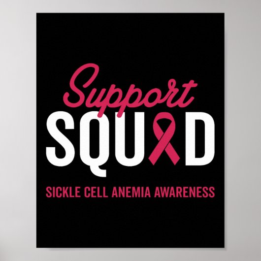 Sikkelcelanemie Warrior Survivor Awareness Supp Poster (Voorkant)