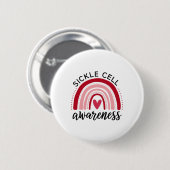 Sikkelcelbewustzijn 28 ronde button 5,7 cm (Voorkant /achterkant)