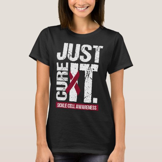 Sikkelcelbewustzijn - SCA - SCD Warrior Blood Di T-shirt (Voorkant)