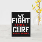 Sikkelcelbewustzijn vecht voor een remedie Bourgog Kaart (Gele Bloem)