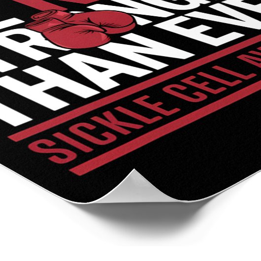 Sikkelceloverlevingsanemie samen: we verhogen boxi poster (Hoek)